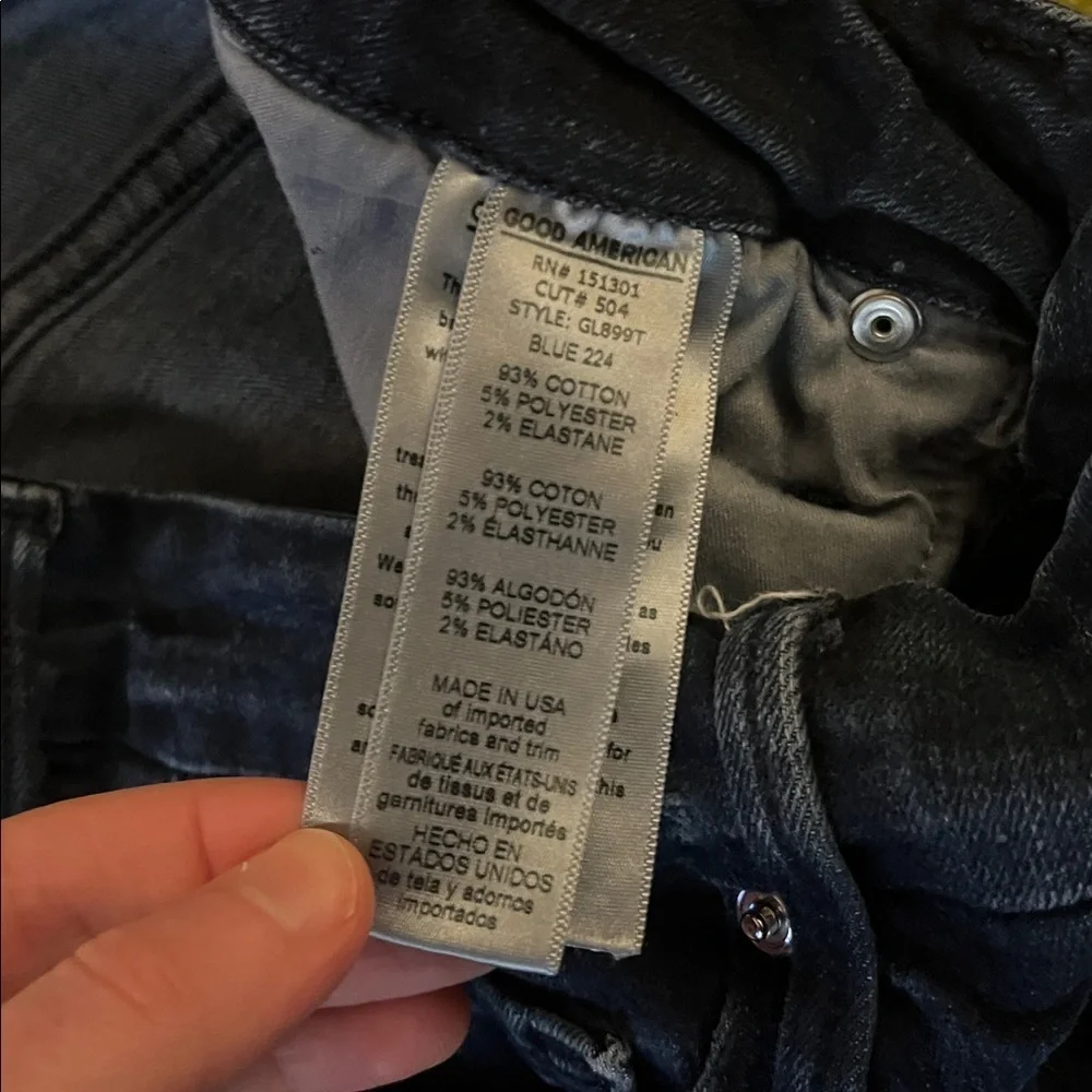 EXCELLENT CONDITION WOMEN’S 8 / 29 GOOD AMERICAN High waist SKINNY JEANS - Picture 7 of 8